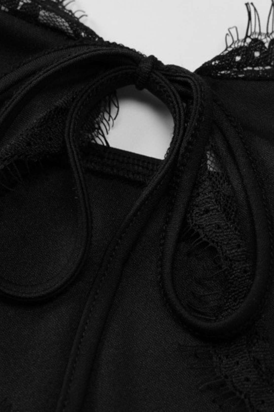 Sexy Summer Hollow Lace Suspender Dress