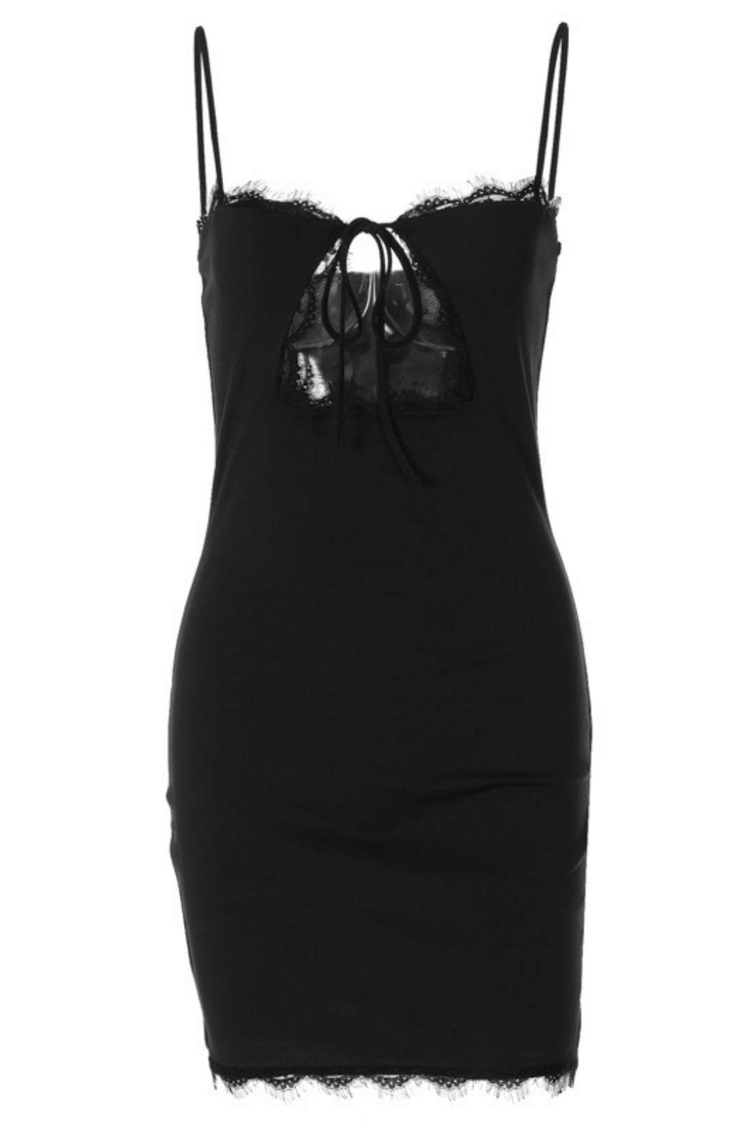 Sexy Summer Hollow Lace Suspender Dress