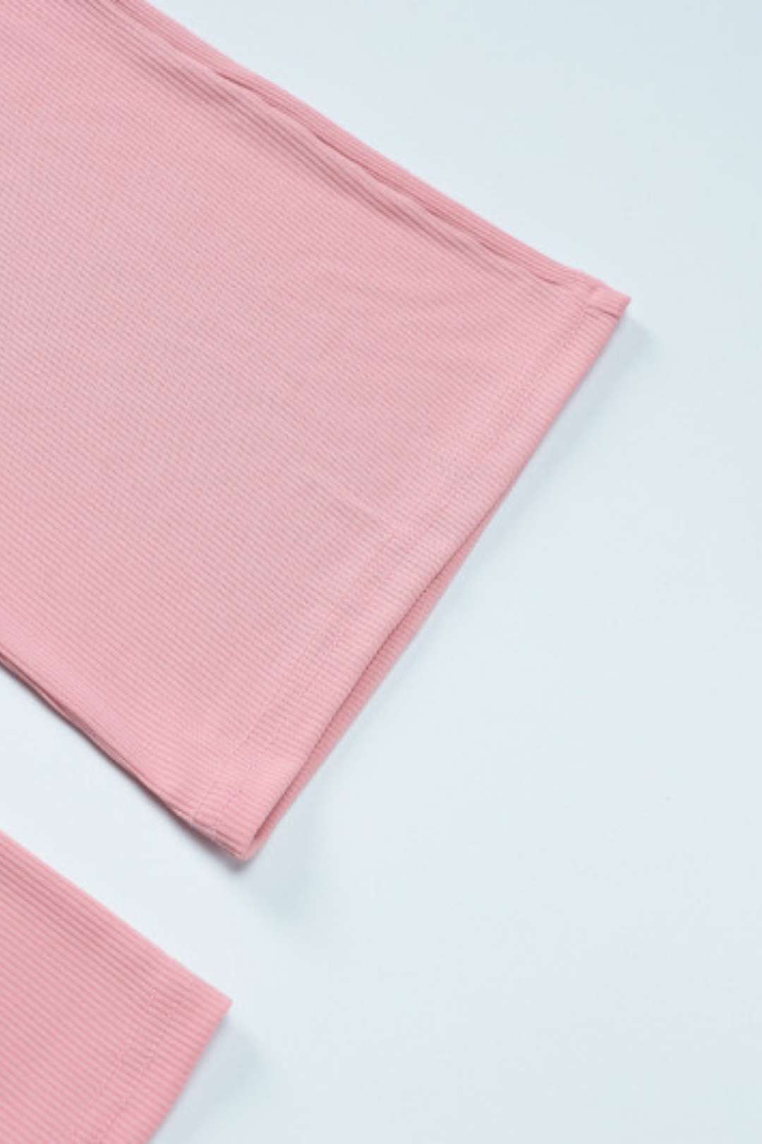 Casual Short-sleeved Tops Slim Solid Color Trousers Suit