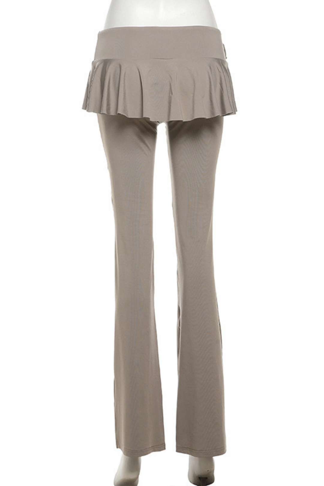 Flower Streamer Straight Casual Pants