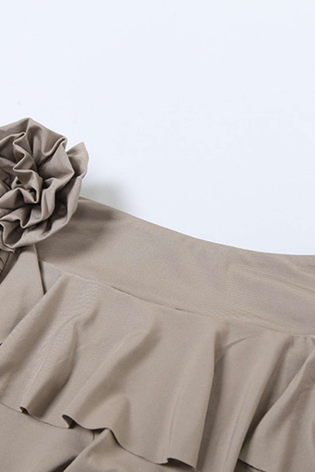 Flower Streamer Straight Casual Pants