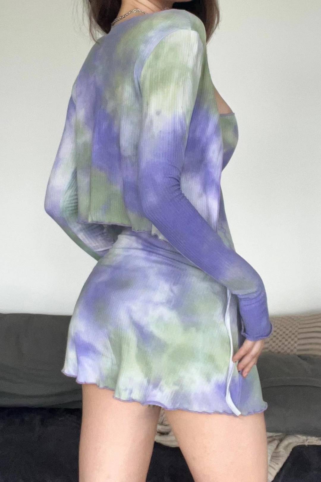 Lace-up Short Style Outer Suspender Waist And Hip Dress