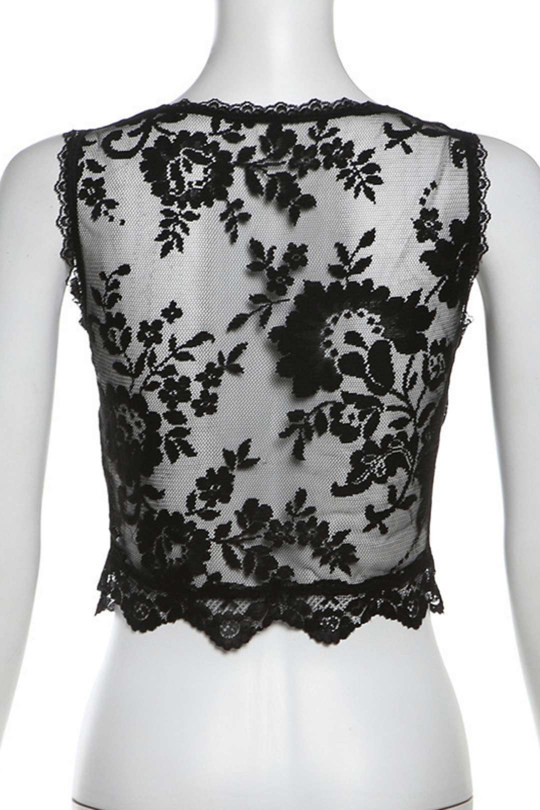 Suspender V-neck Slim Top Only