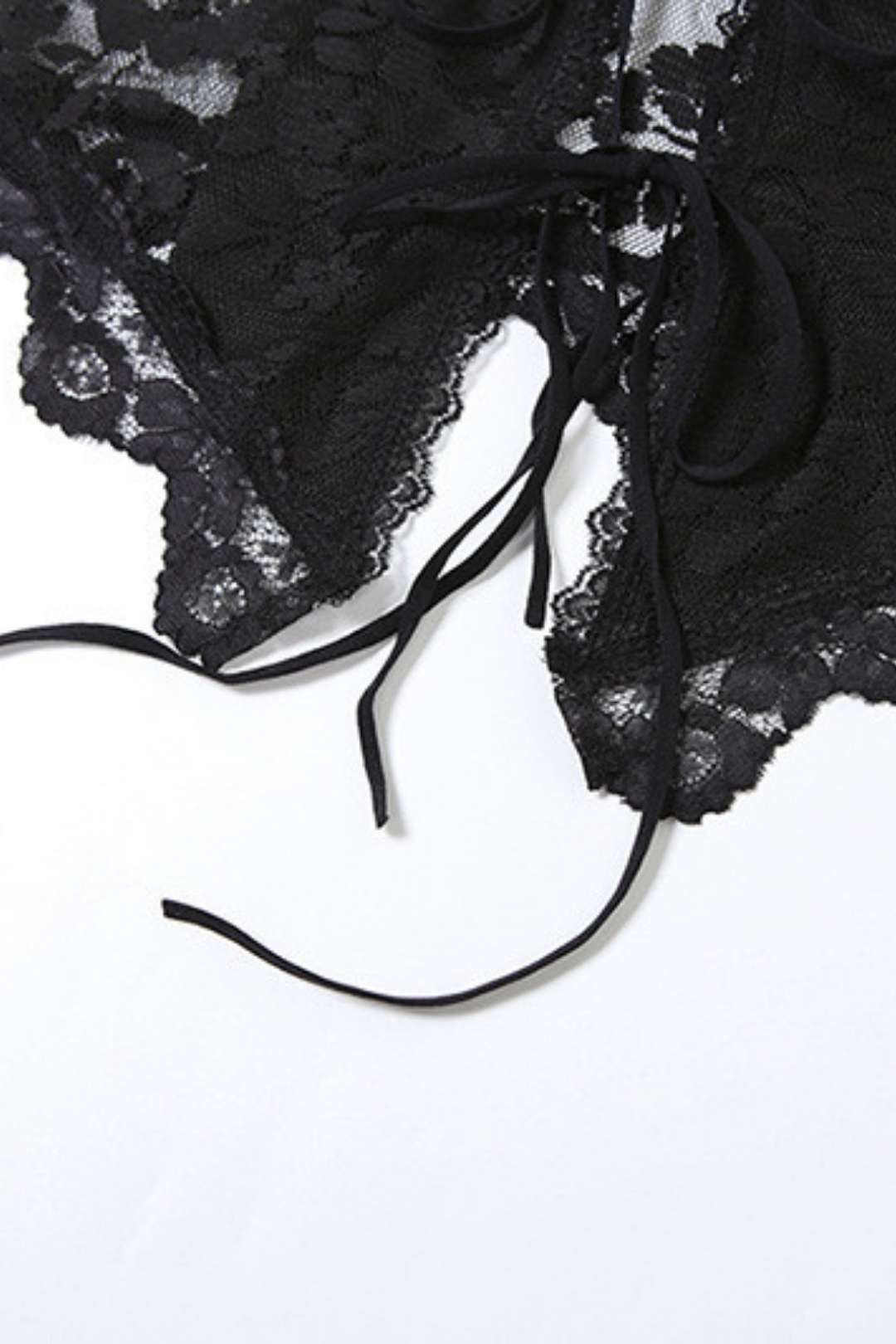 Suspender V-neck Slim Top Only