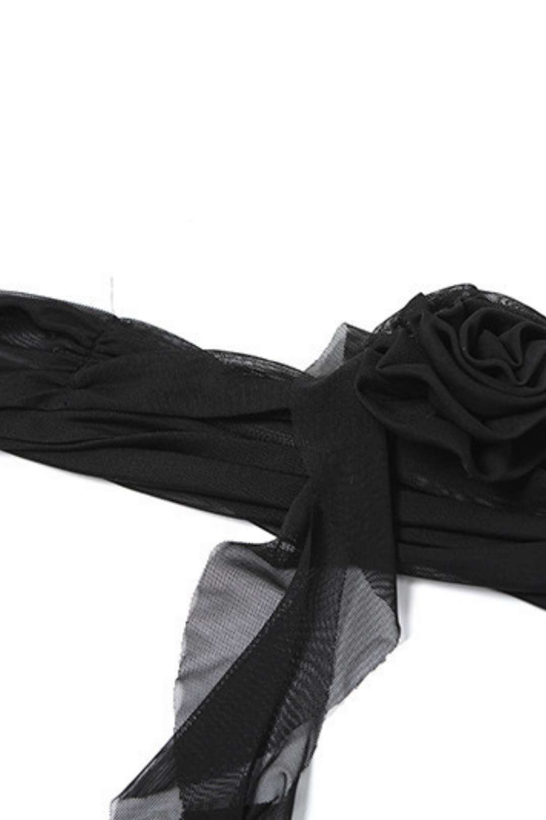 High Waist Fashionable One-line Collar Chest-wrapped Dress