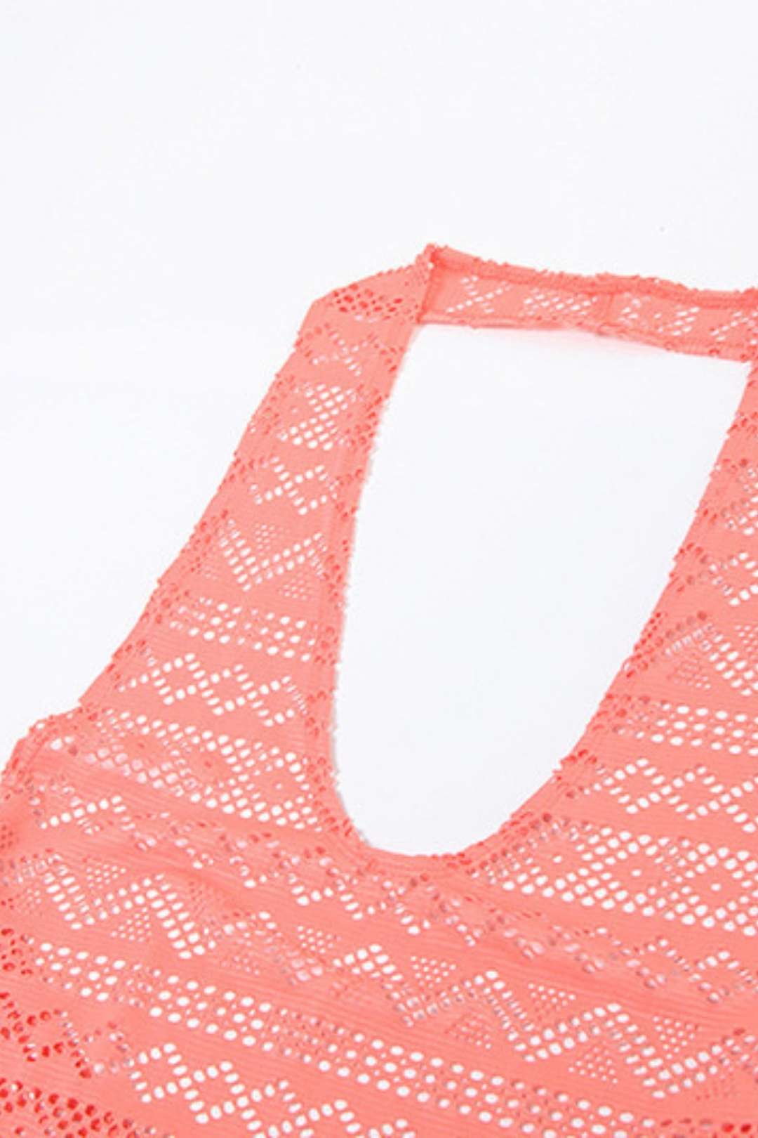 Sexy See-through Lace Jacquard One-piece Tight Jumpsuit