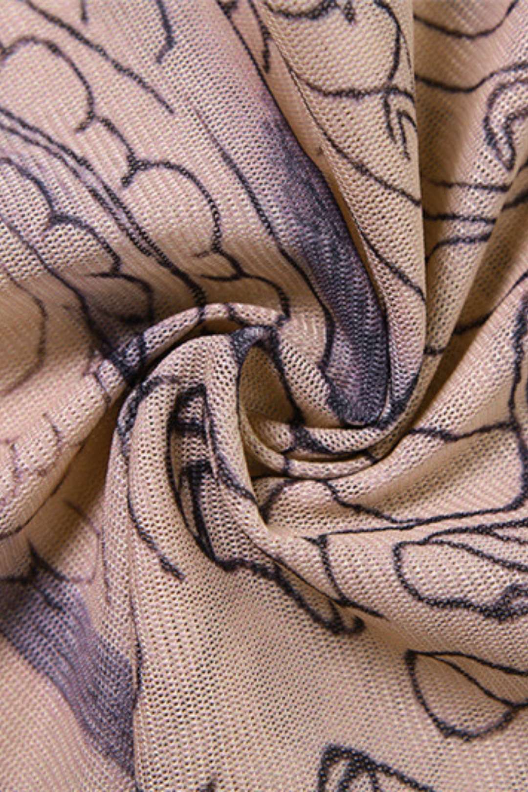 Sleeveless Printed Jumpsuit High Waist Tight Trousers Two Pieces