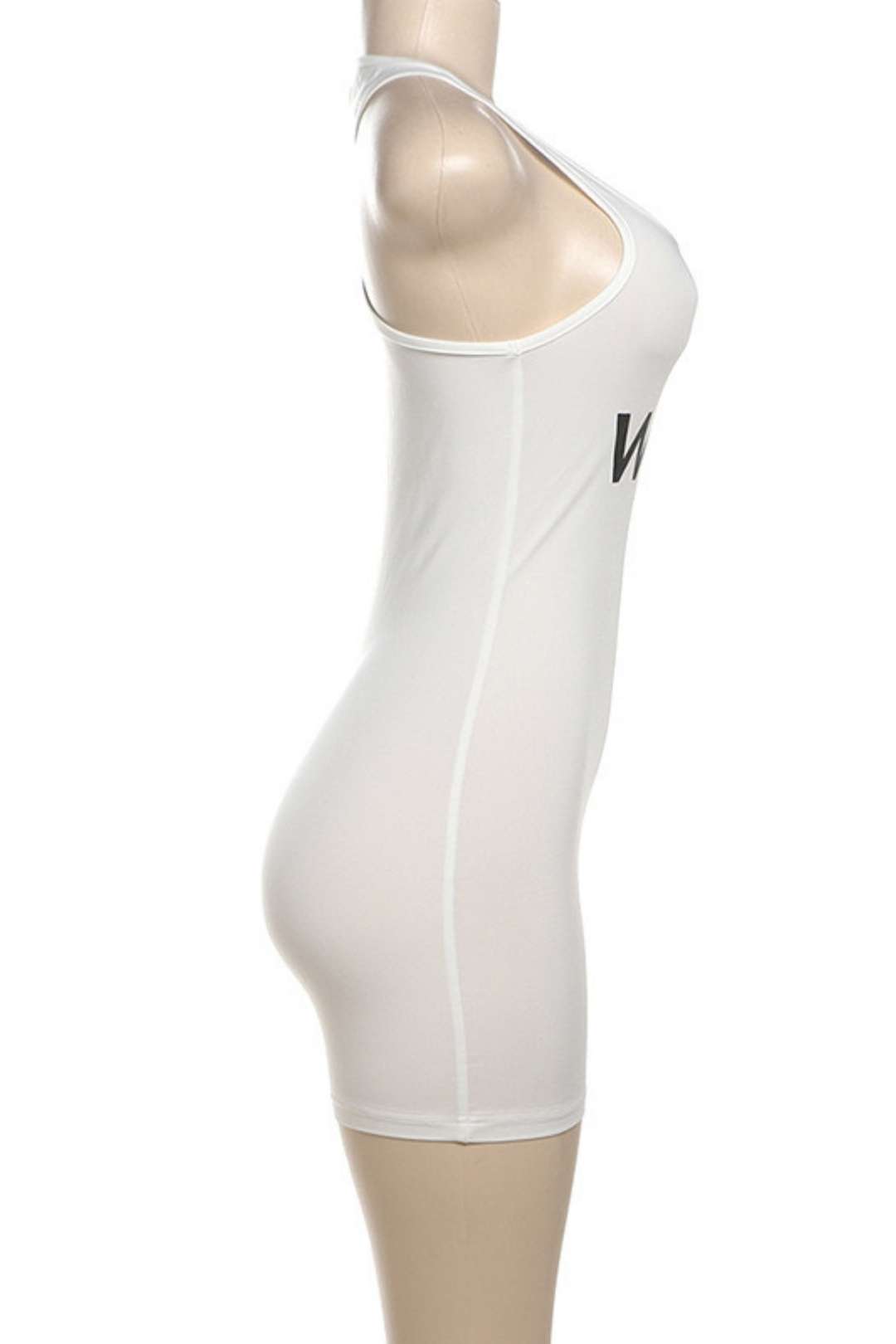 Backless Solid Color Suspender Sports Tight Jumpsuit