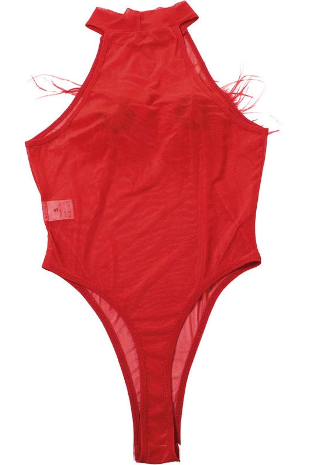 See-through Sleeveless Pullover Jumpsuit Suit