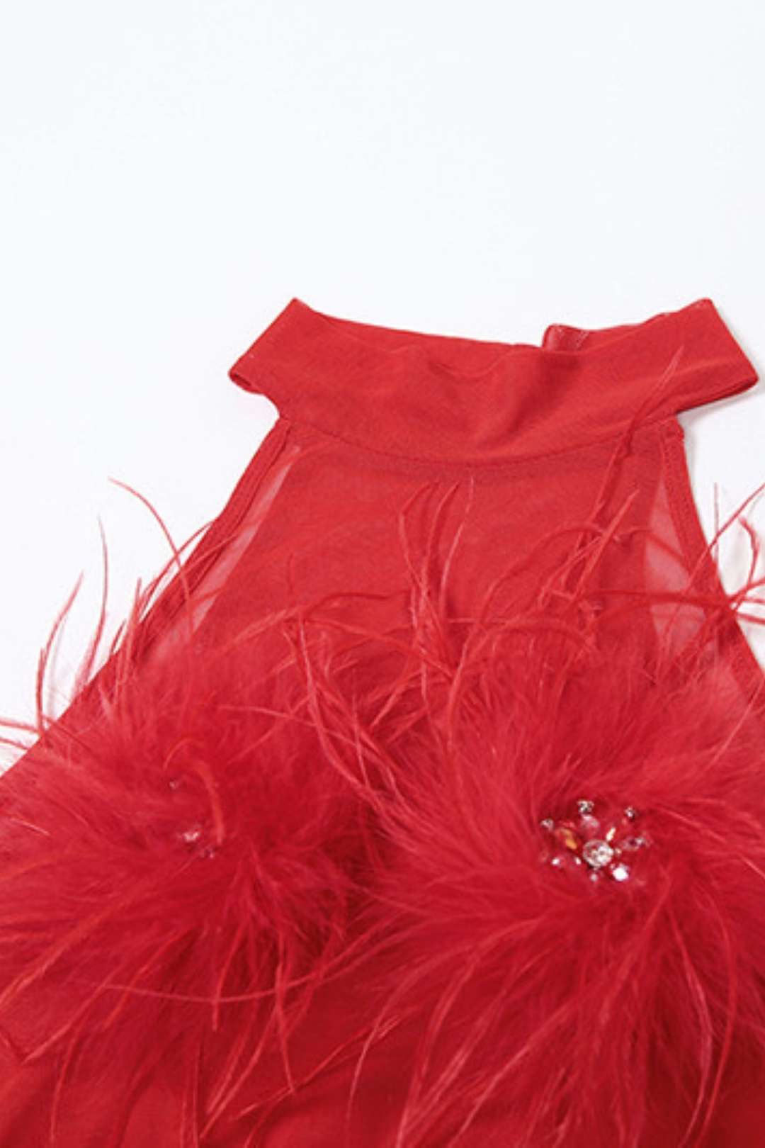 See-through Sleeveless Pullover Jumpsuit Suit