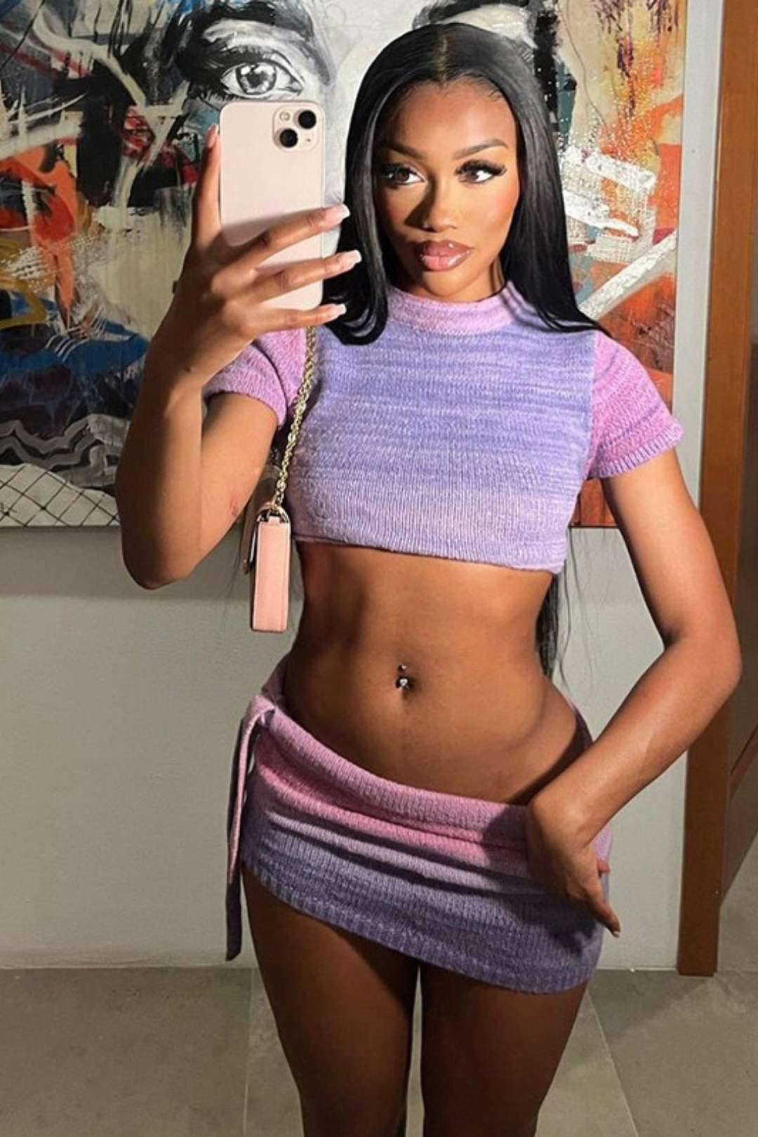 Buttocks Slim Skirt Suit