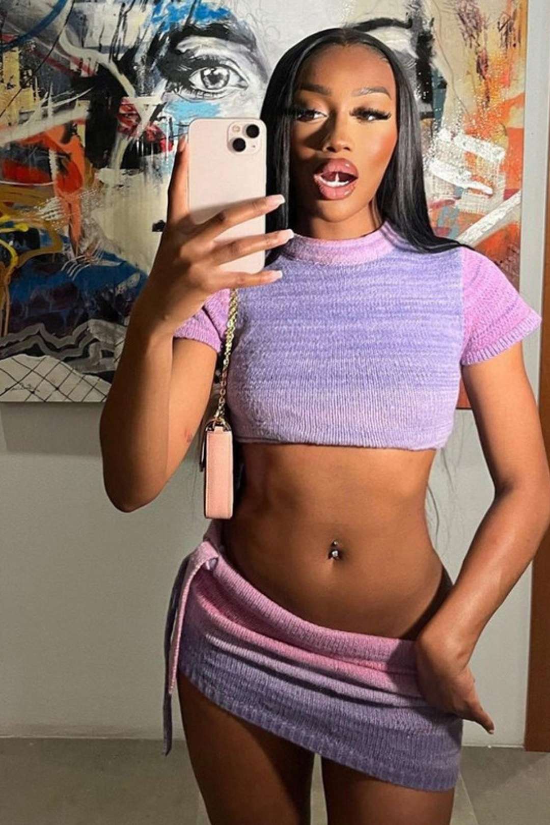 Buttocks Slim Skirt Suit