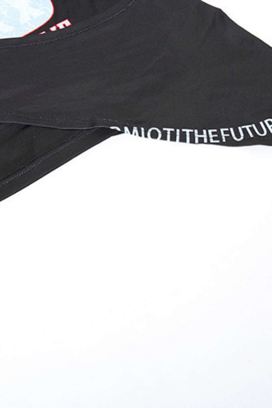 Printing Slim Fit Hip Skirt Set