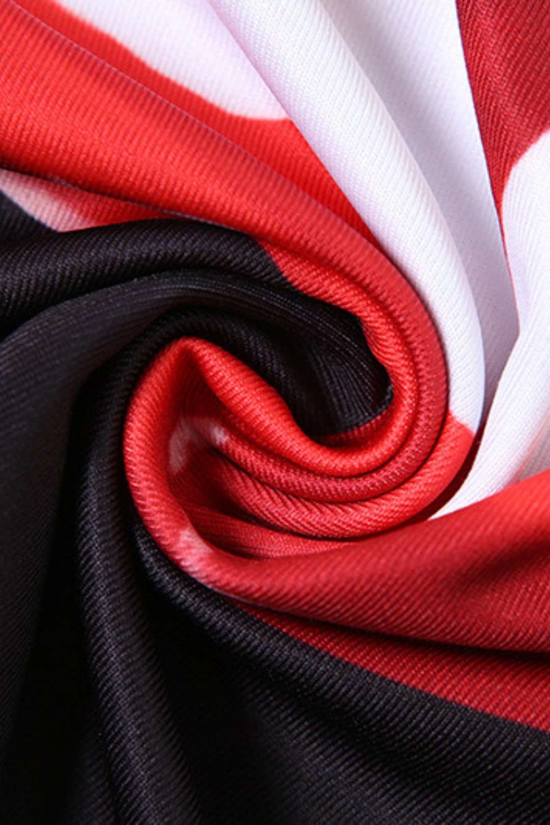 Printing Slim Fit Hip Skirt Set