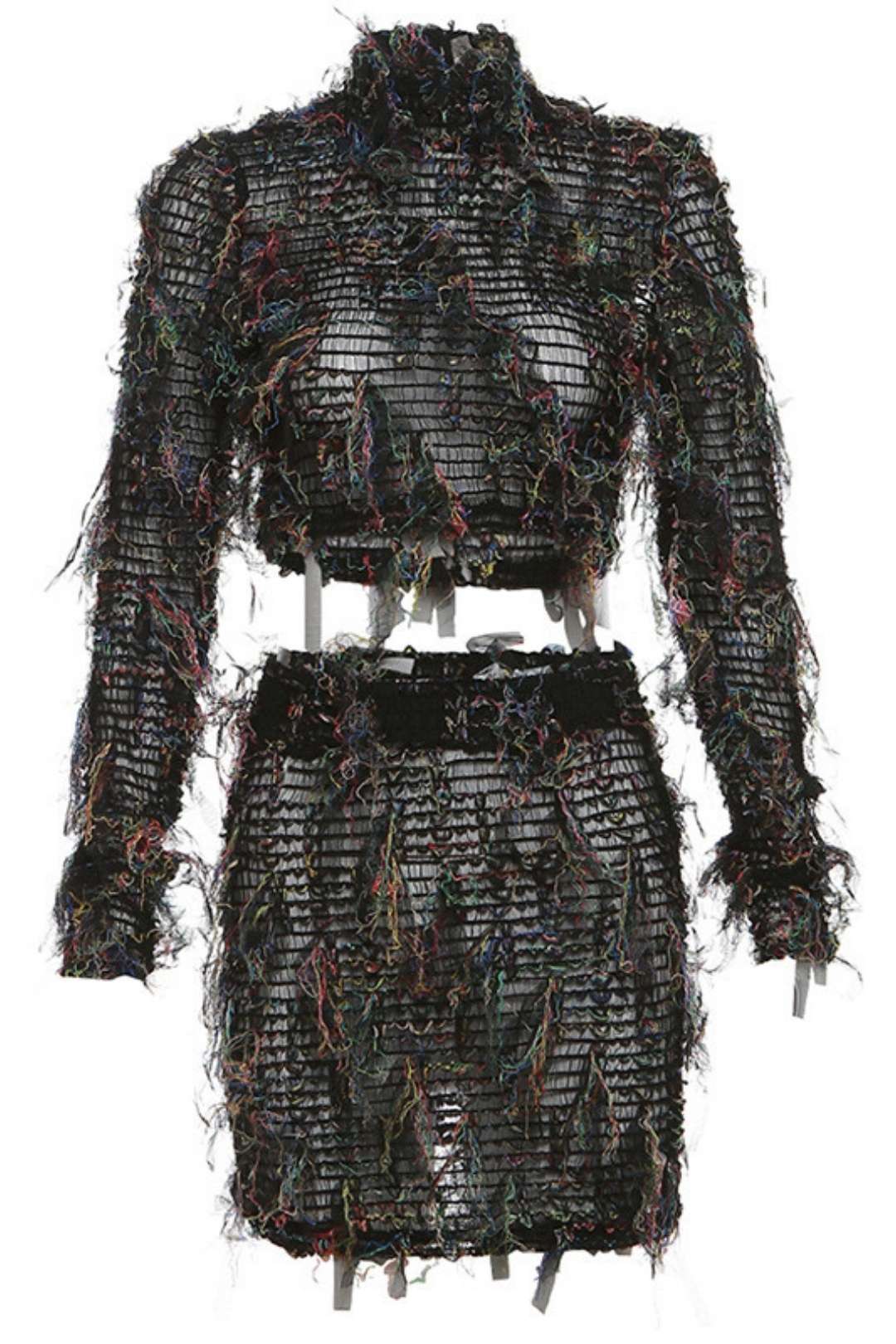 Sexy Slim-fitting High-waist Skirt Suit