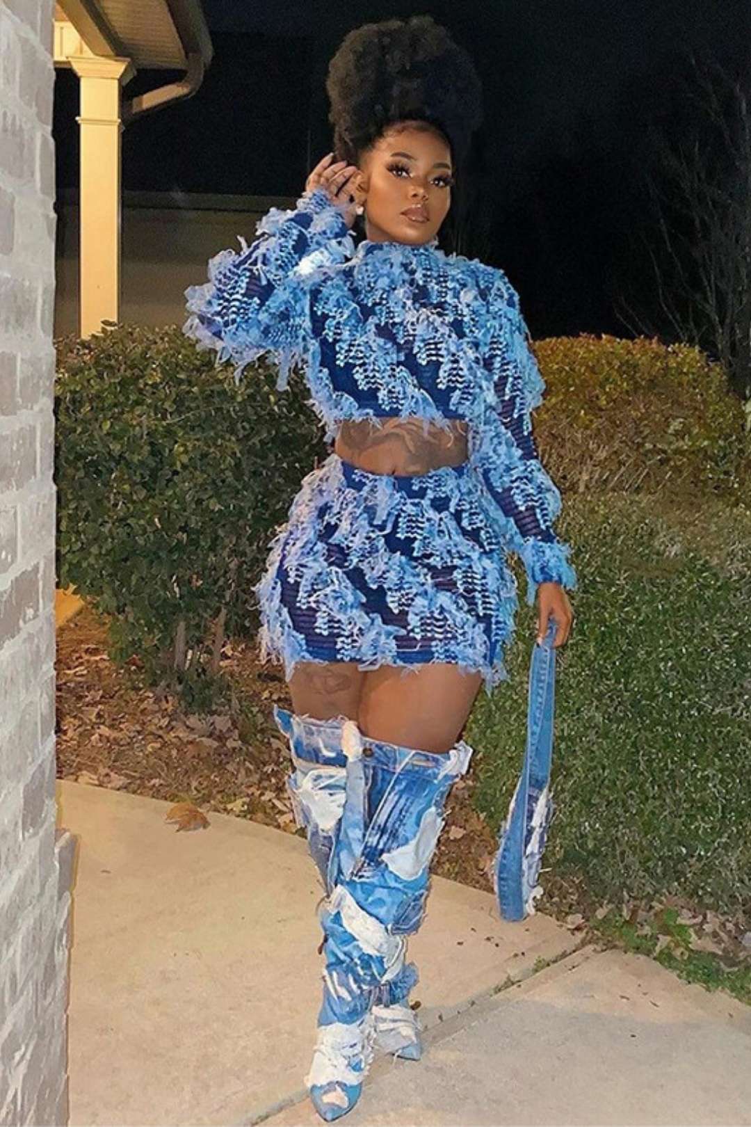 Sexy Slim-fitting High-waist Skirt Suit