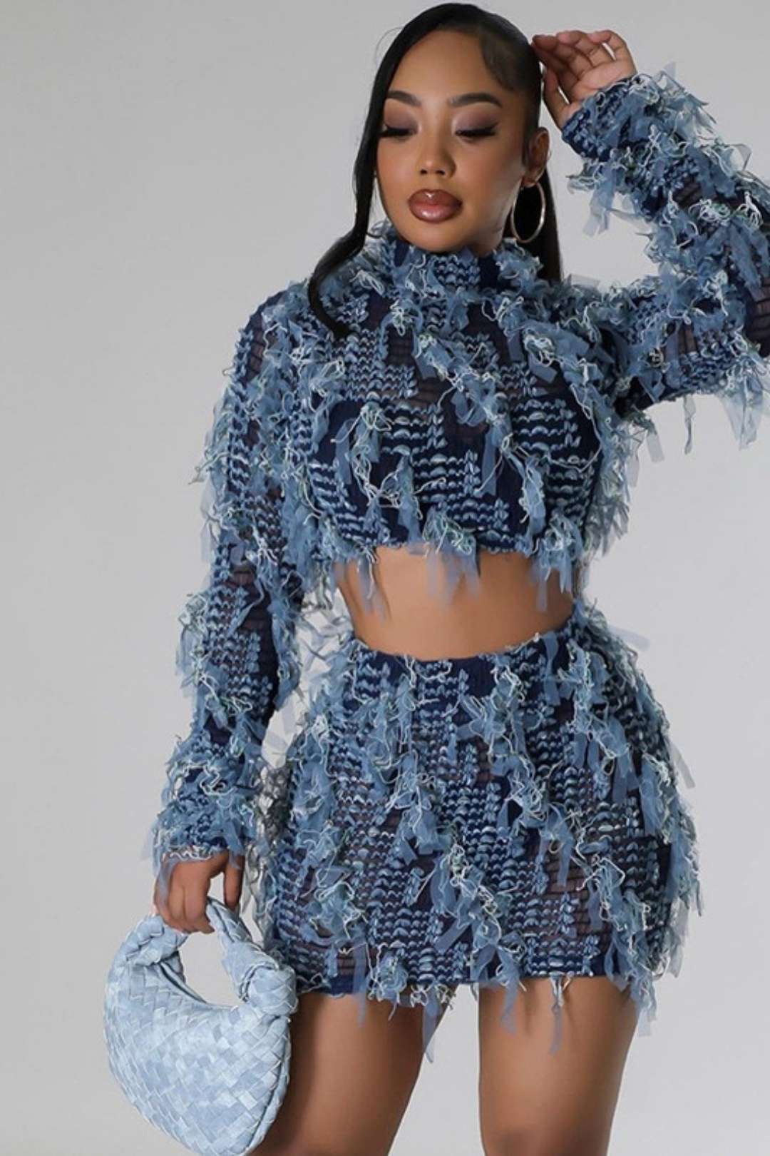 Sexy Slim-fitting High-waist Skirt Suit