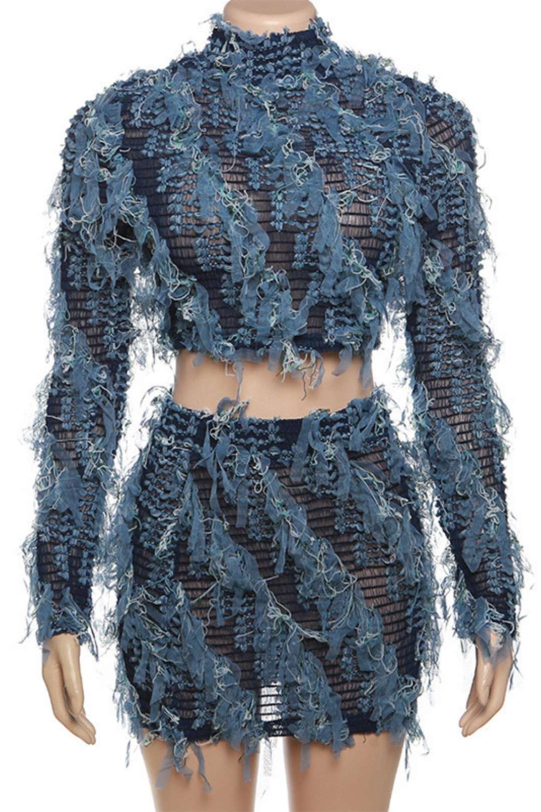 Sexy Slim-fitting High-waist Skirt Suit