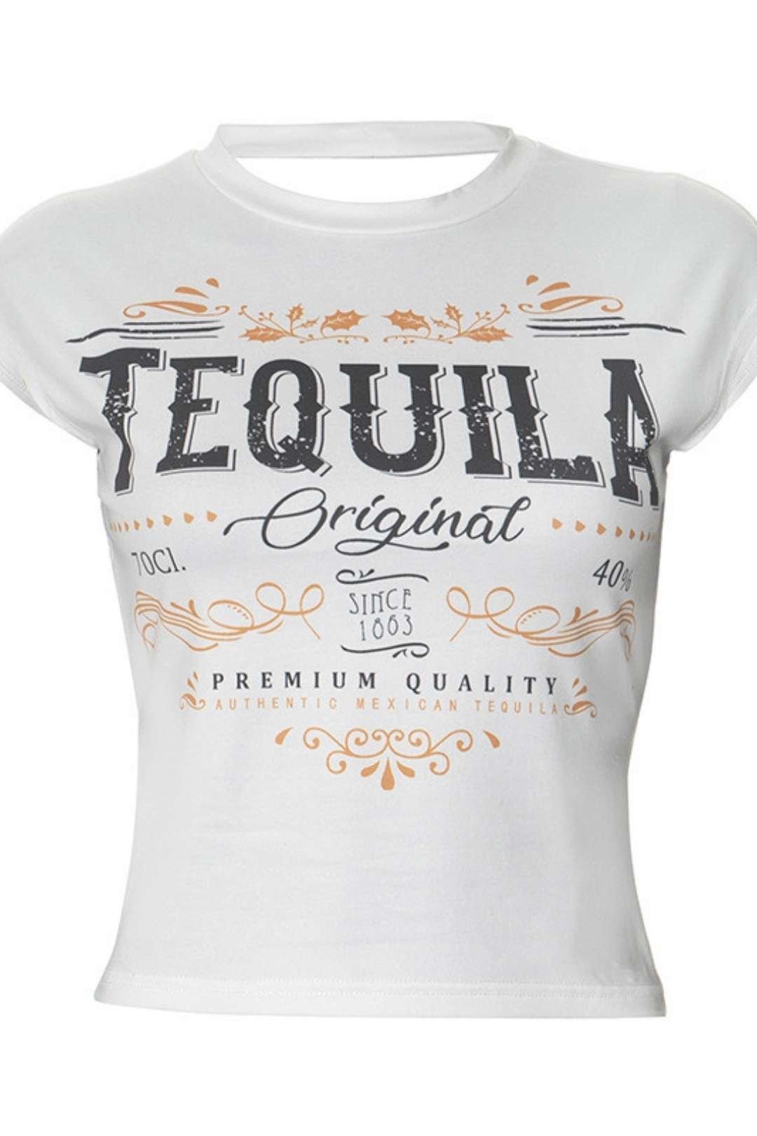 Short-sleeved Slim Fit Navel-baring Hot Girl T-shirt