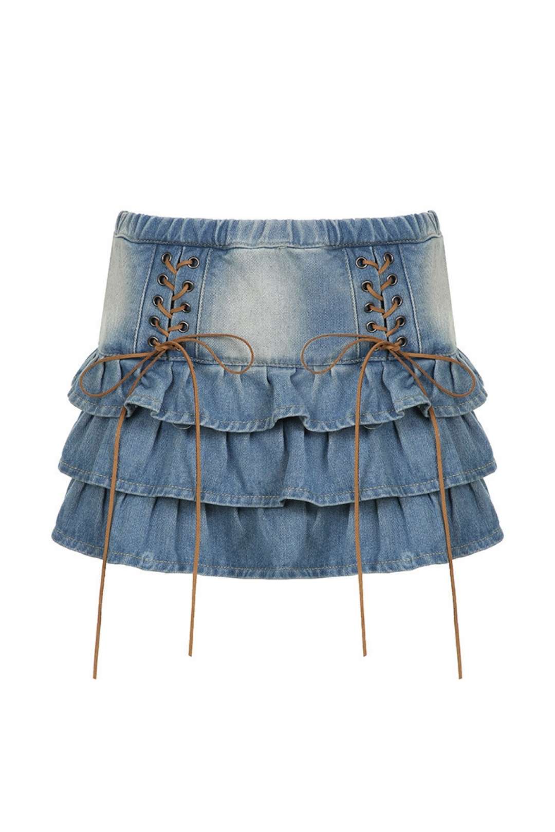 Niche Gradient Hip-covering Short Skirt