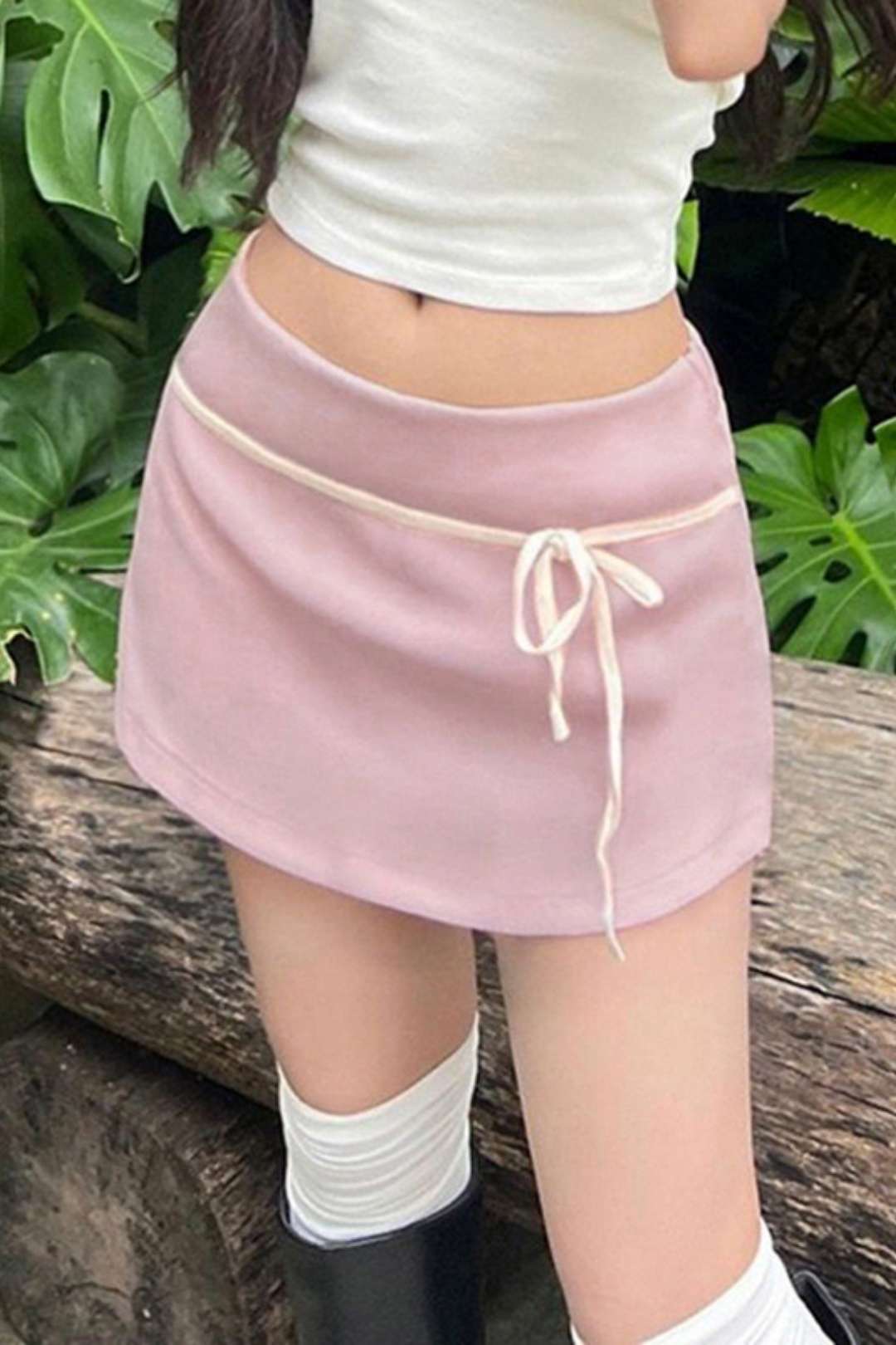 Low-waisted Slimming Butt-covering Skirt
