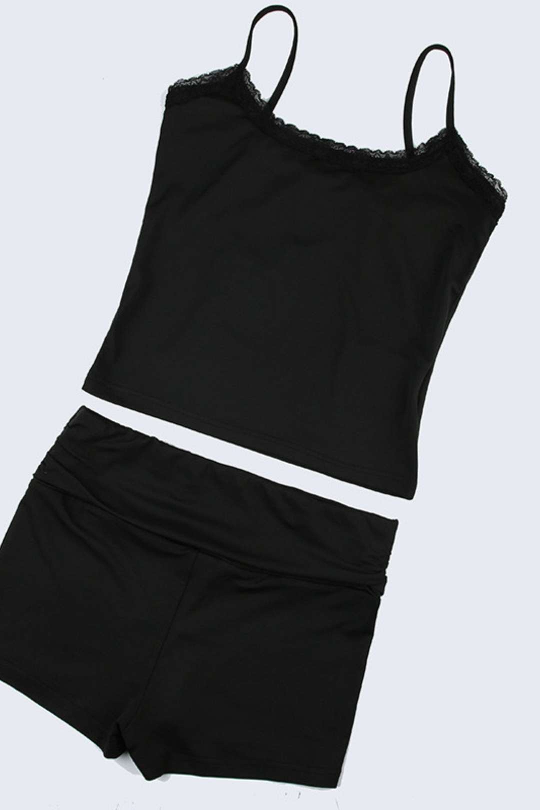 Casual Suit Sexy Busty Suspender Shorts Two-piece Set