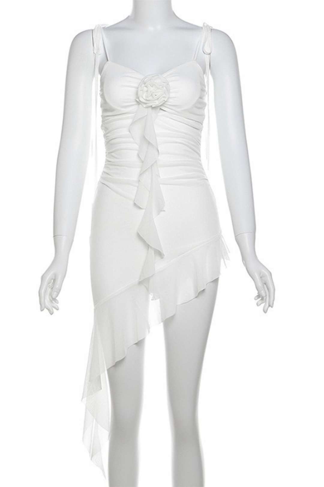 High Waist Fashion Suspender Sexy Backless Dress