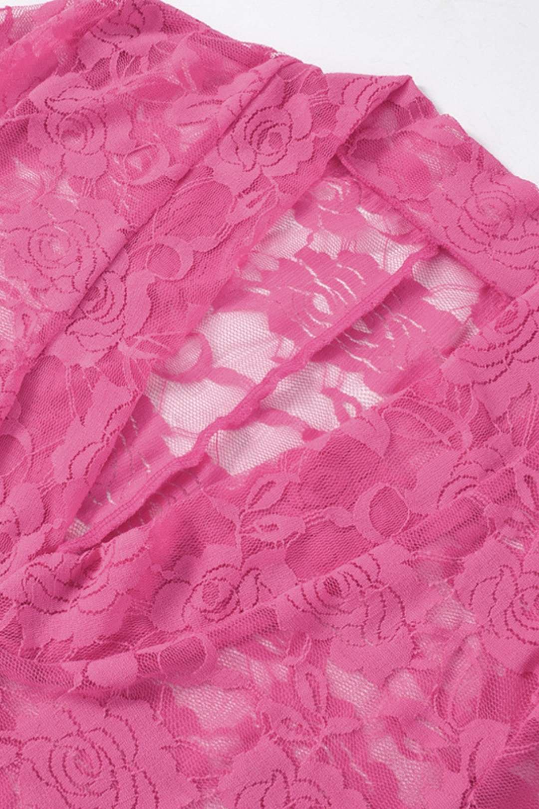 Deep V-neck Short-sleeved Tight Jumpsuit