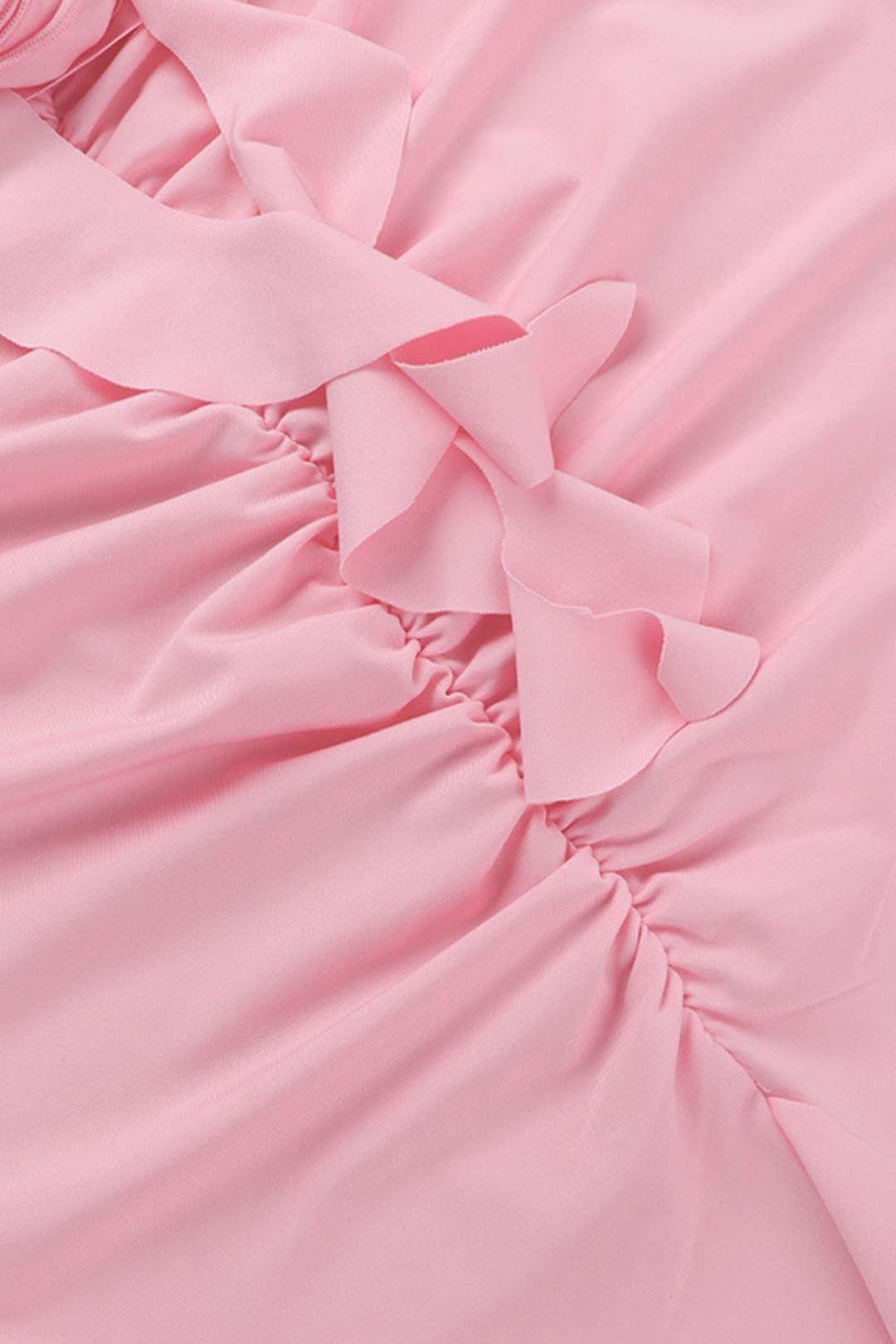 Sexy Suspender Tops Flower Skirt Suit