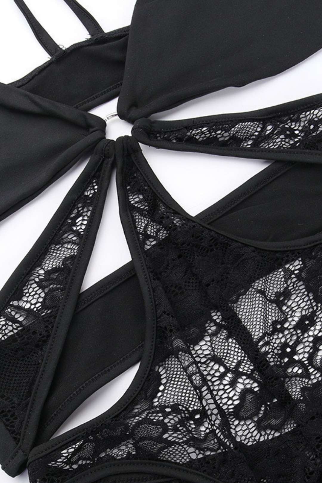 Lace See-through Slim Fit Jumpsuit