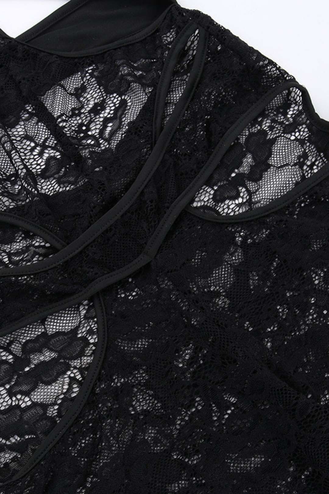 Lace See-through Slim Fit Jumpsuit