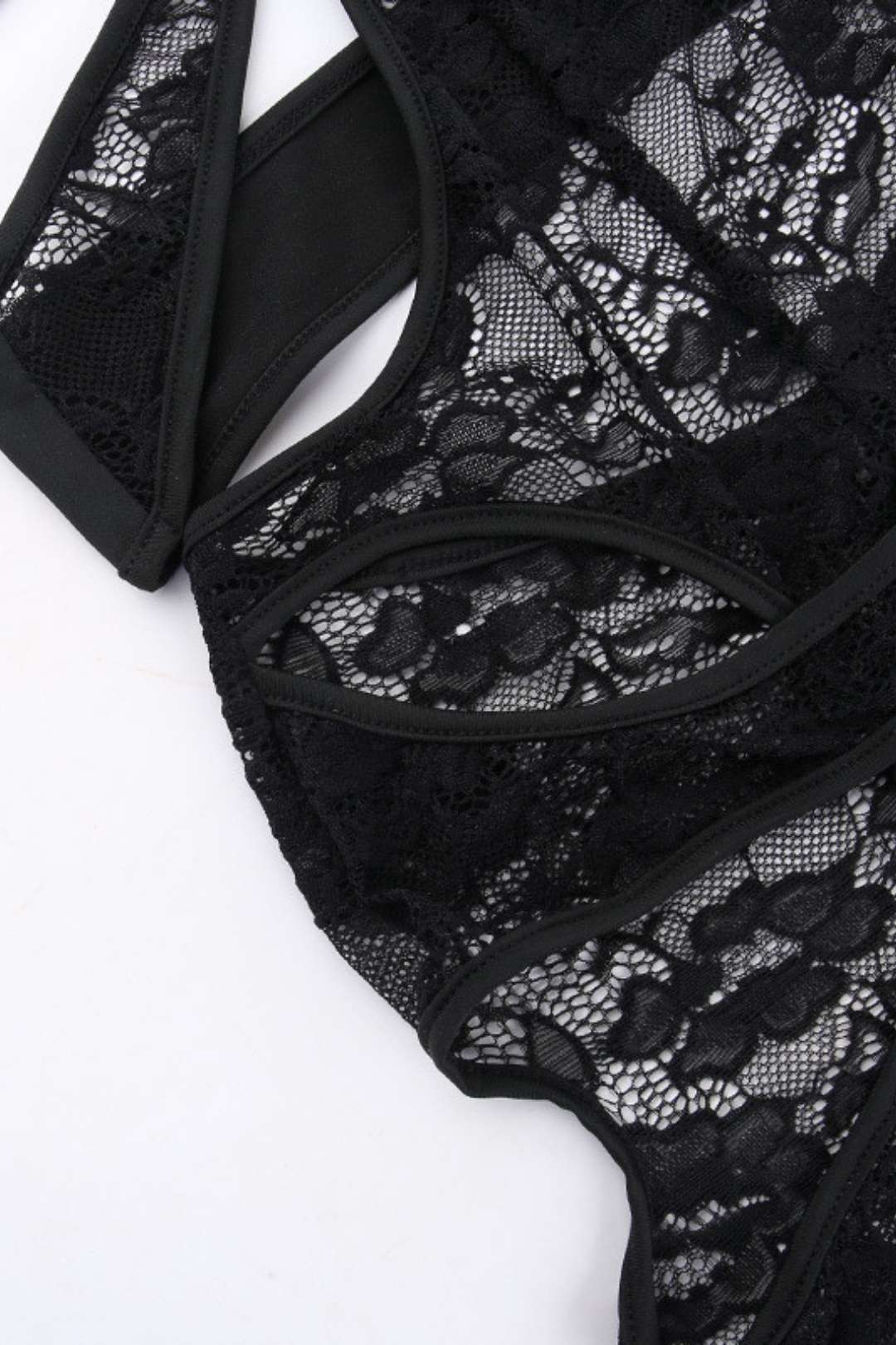 Lace See-through Slim Fit Jumpsuit