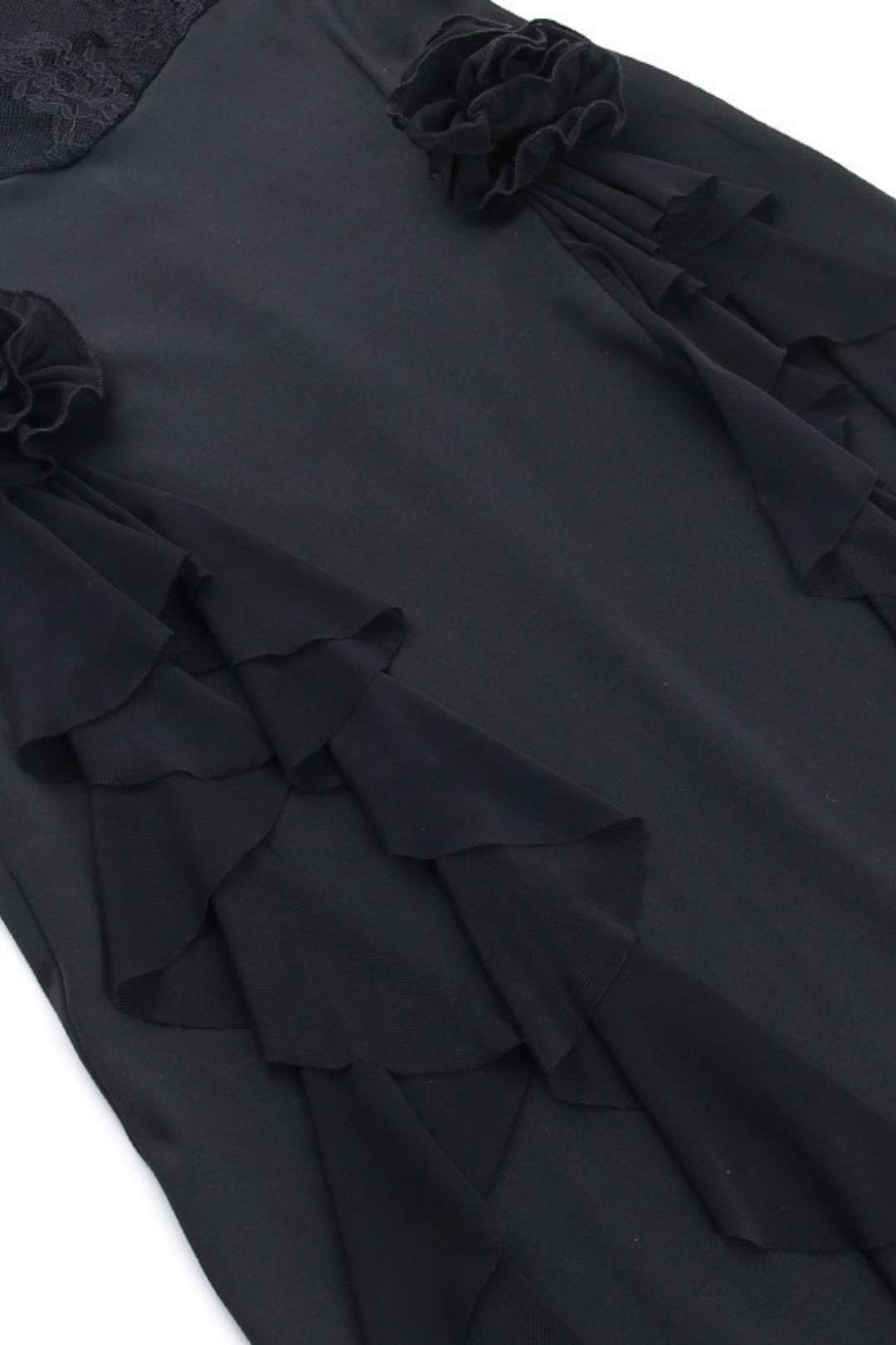 Sexy Lace Tube Top Splicing Dress