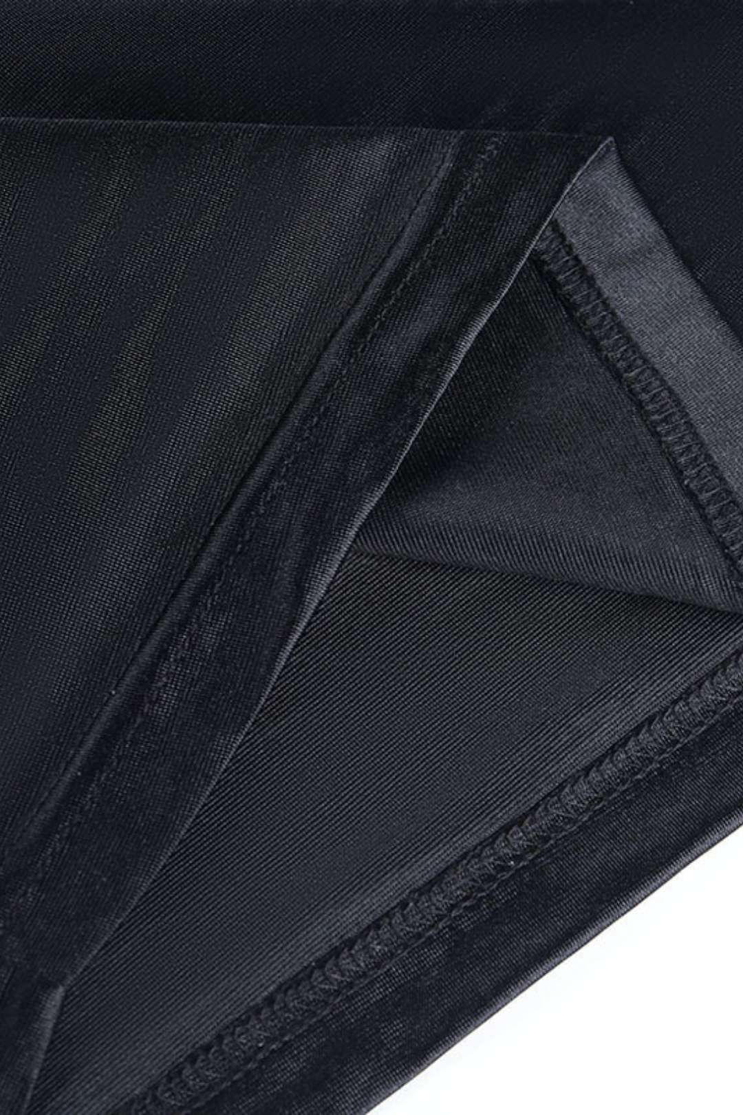 Sexy Deep V Busty Waist Hollow Suspender Dress