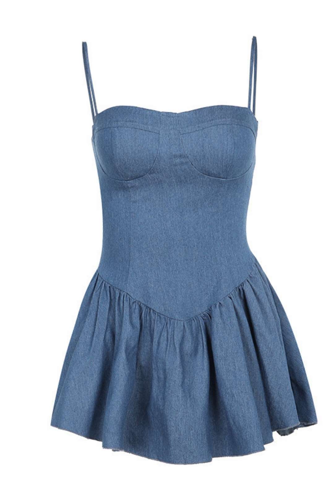 Summer Sexy Imitation Denim Dress