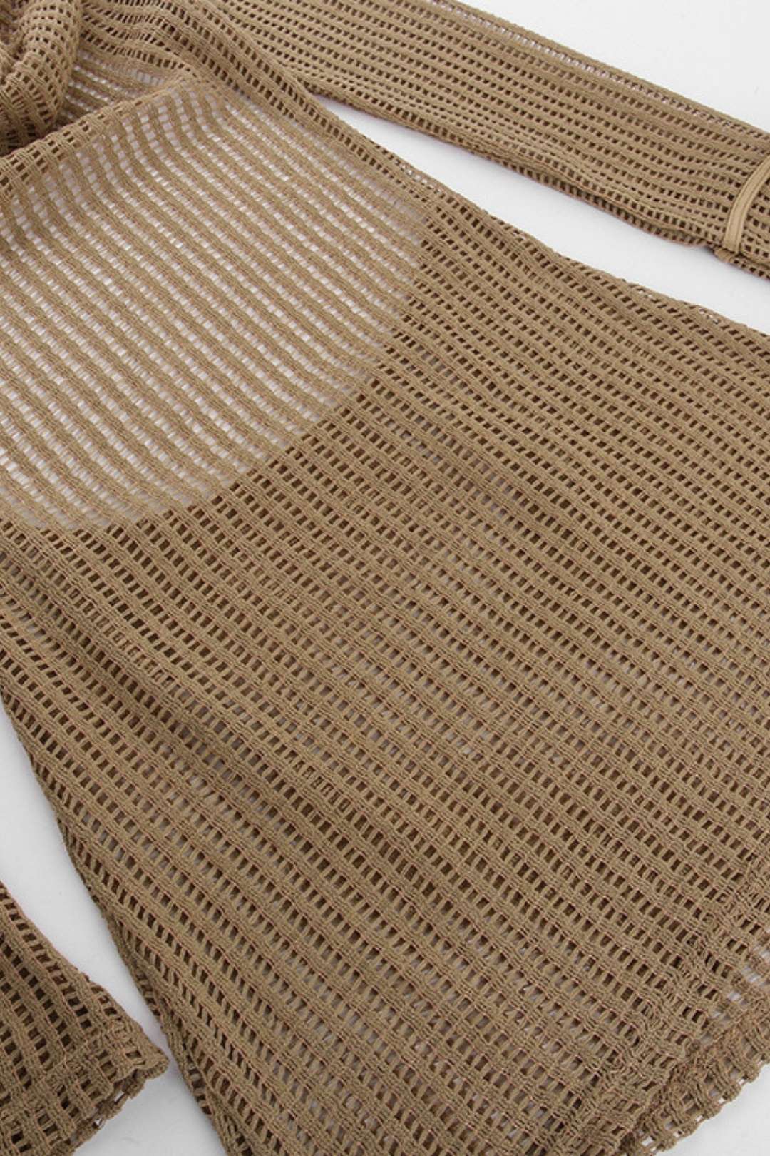 Summer Hip-hugging Long-sleeved Hollow Backless Dress