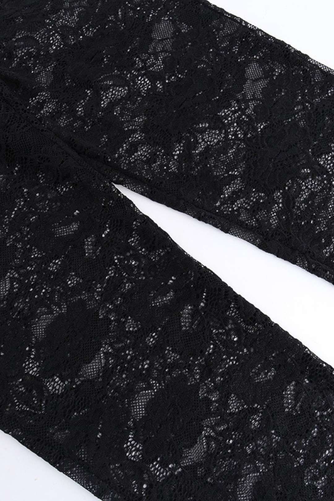 Slim Fit See Through Hollow Backless Jumpsuit