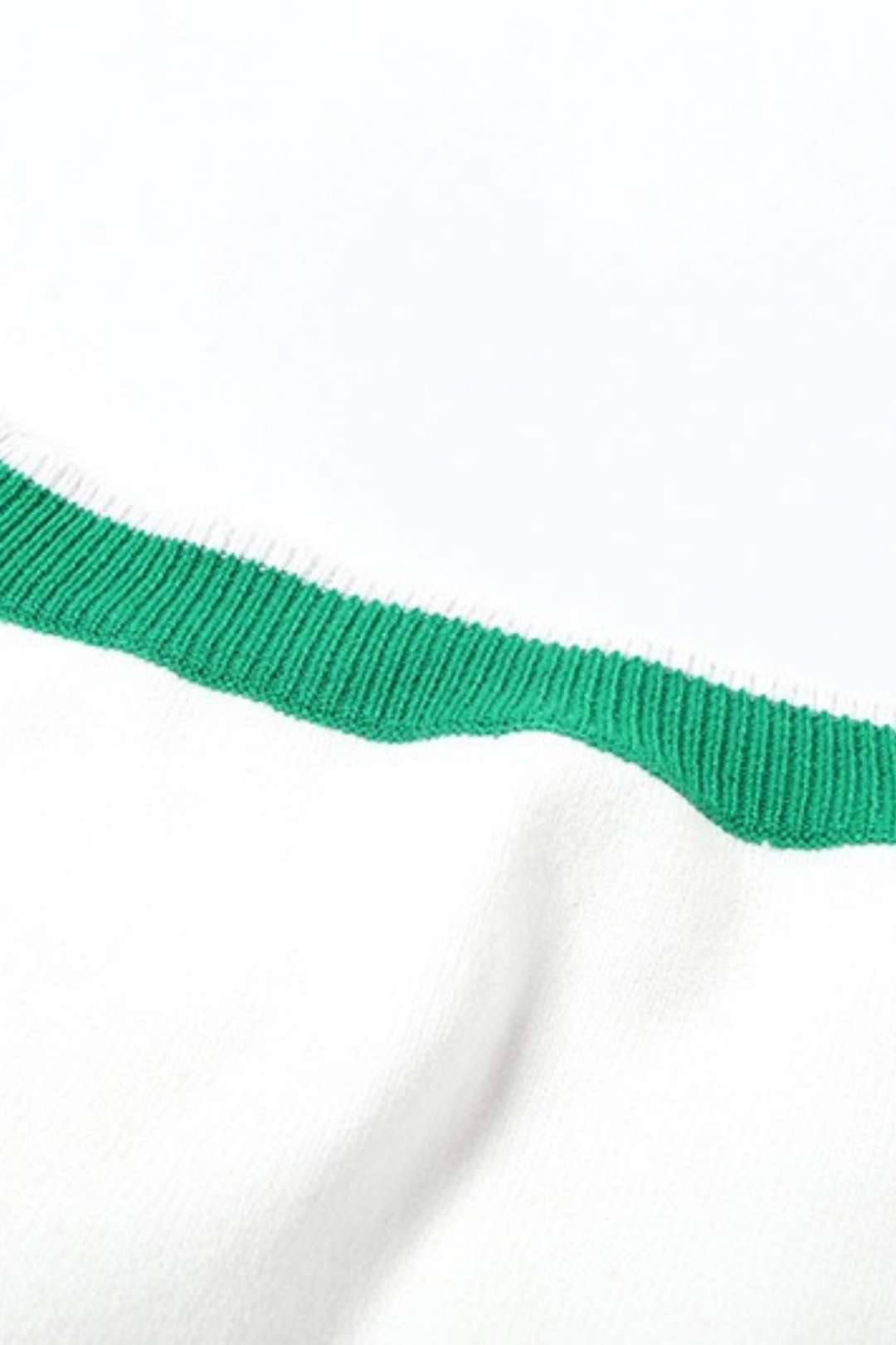 Zipper POLO Collar Short-sleeved Vest Slim-fitting Hip Skirt Suit