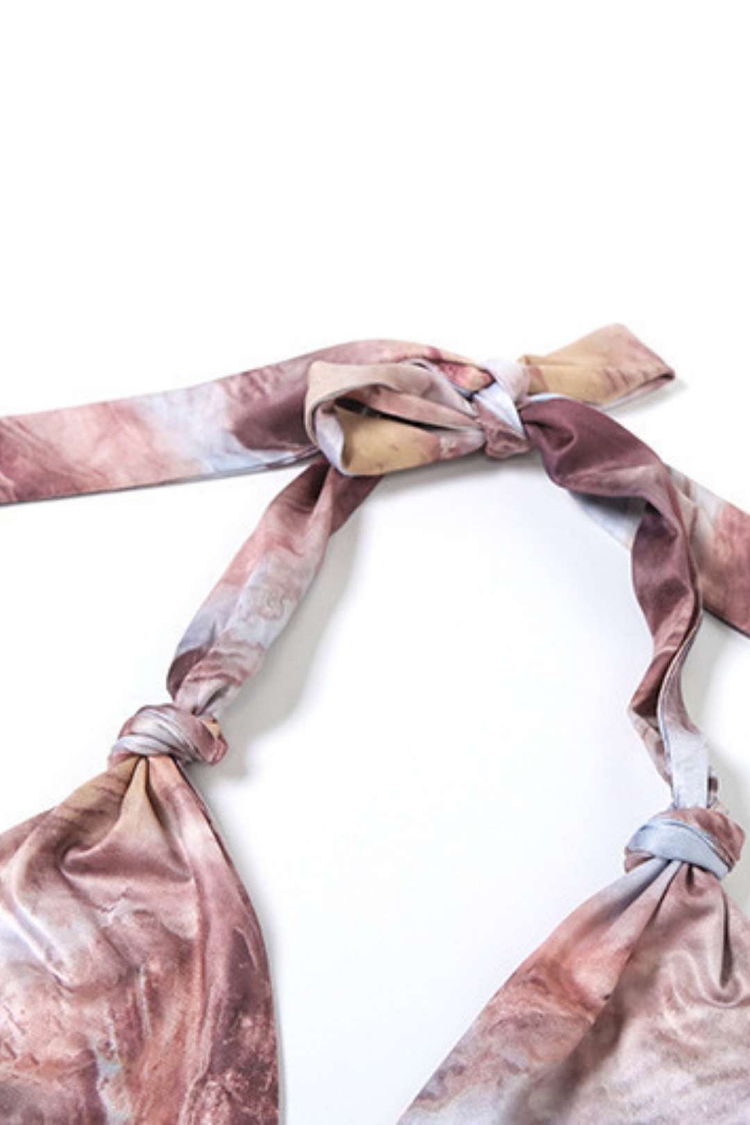 Backless Vest Printed Hip Skirt Suit