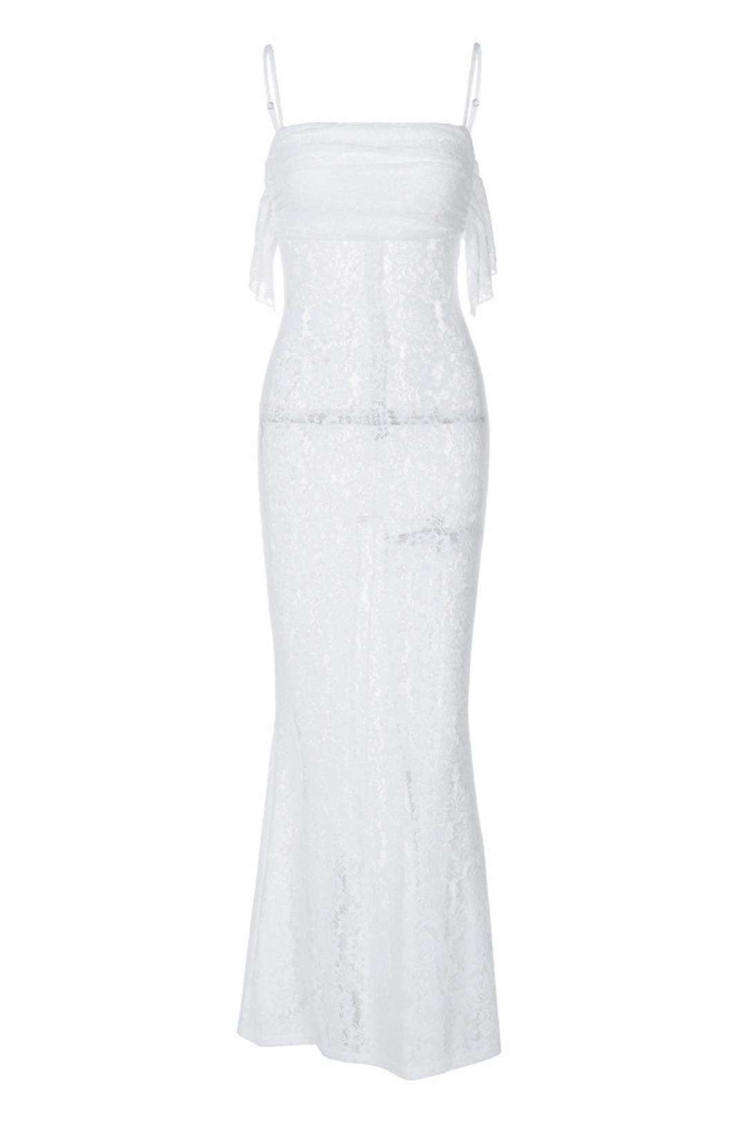 Sexy Lace Low-cut Slim Slimming Hip Dress