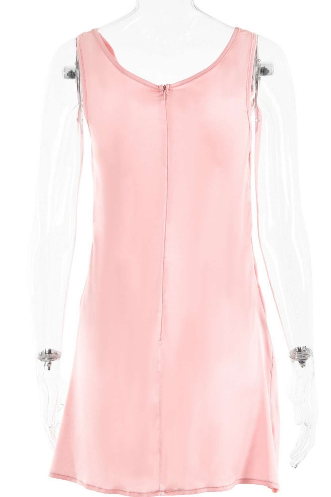 Sexy Backless Collar Suspender Dress