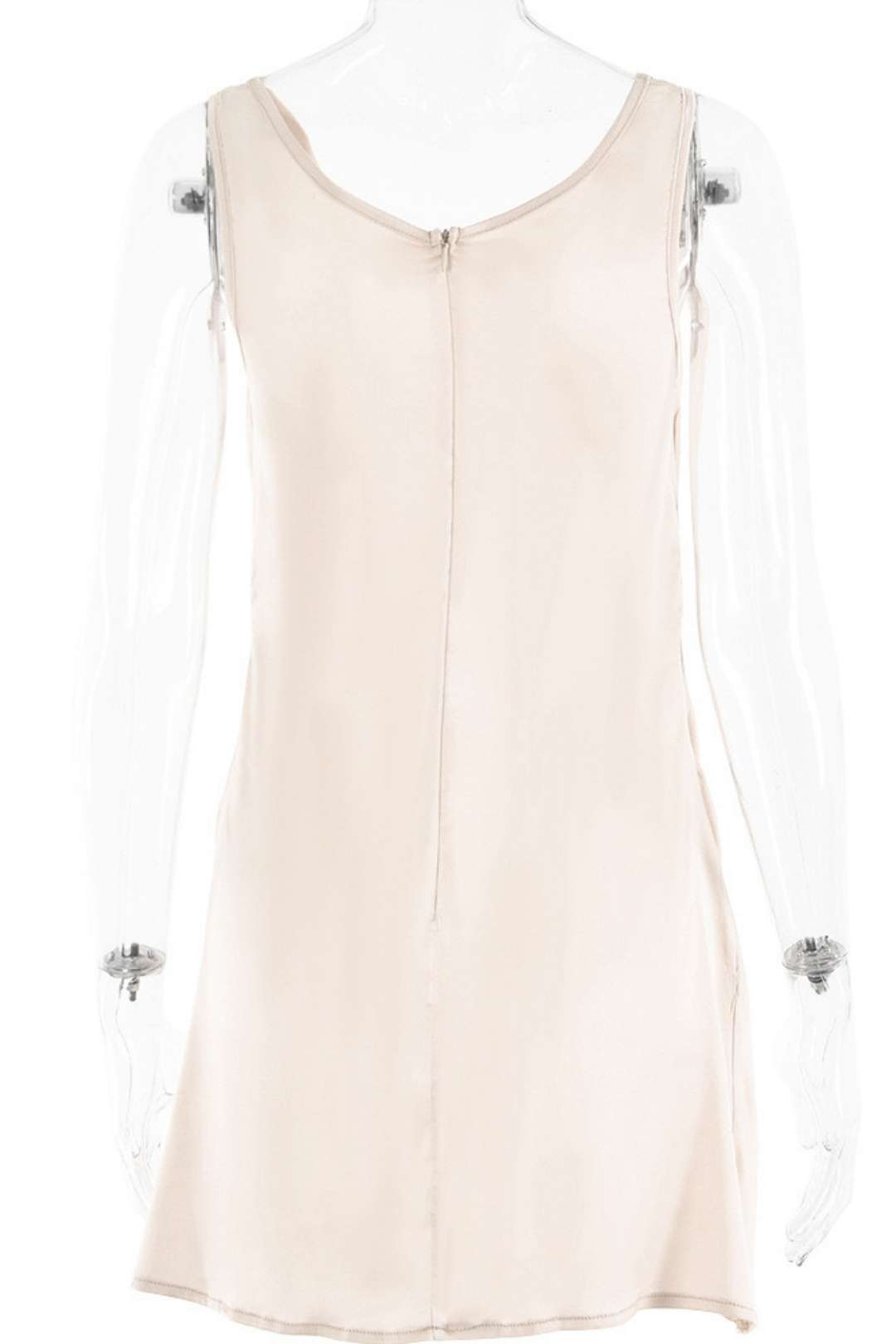 Sexy Backless Collar Suspender Dress