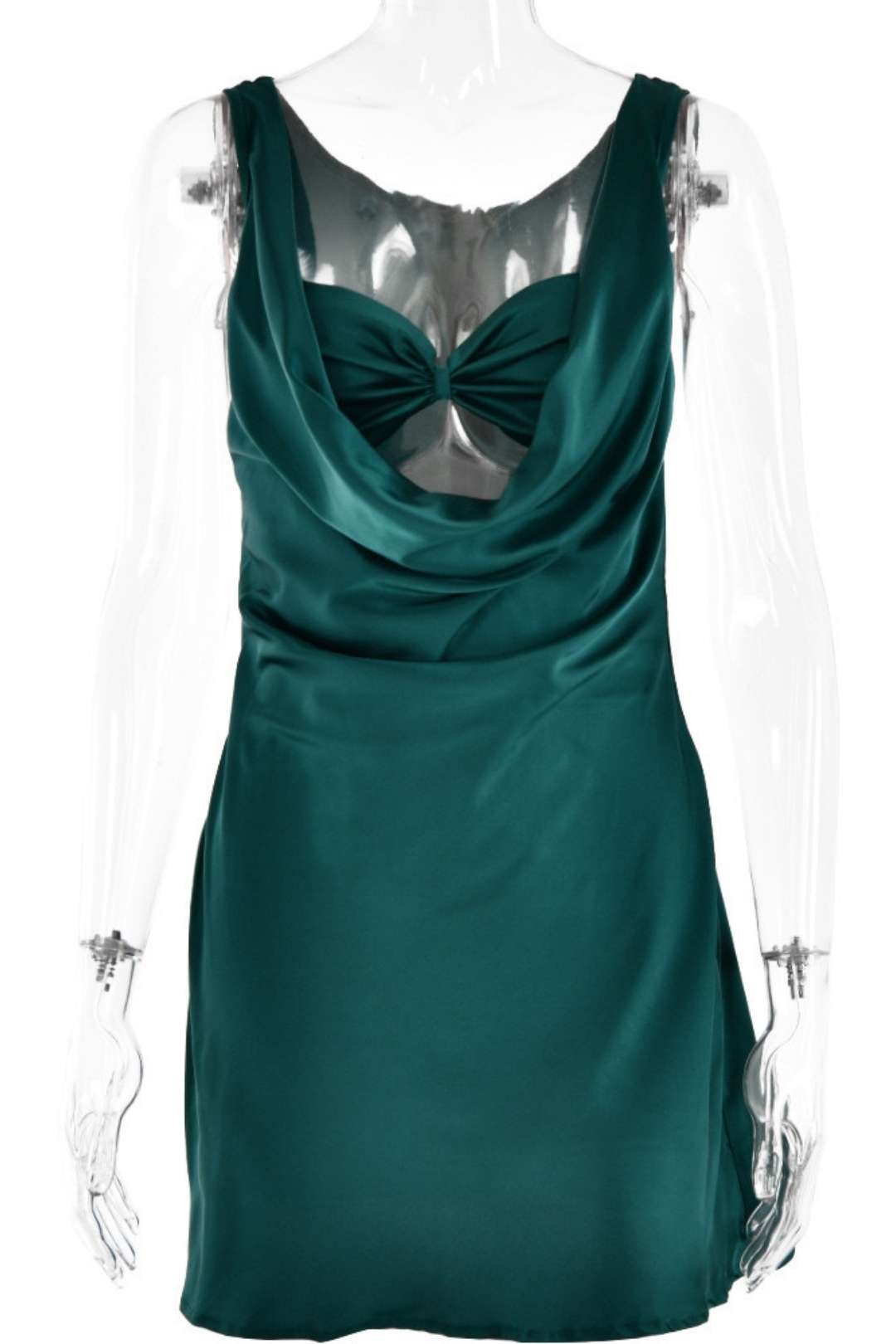 Sexy Backless Collar Suspender Dress