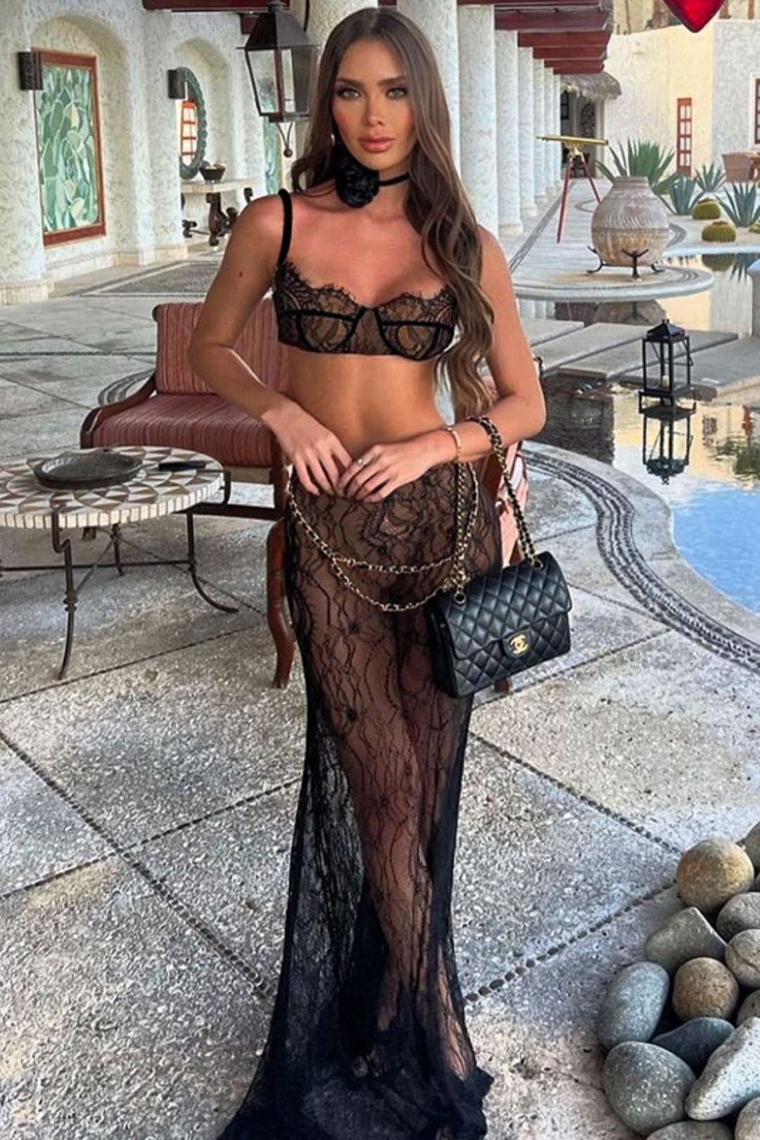 Sexy Evening Dress Floor-length Fishtail Long Skirt Suit
