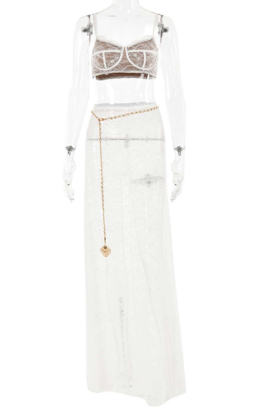 Sexy Evening Dress Floor-length Fishtail Long Skirt Suit