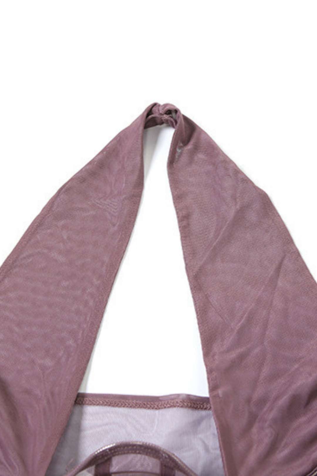 Sexy Splicing Halter Neck Fishbone Irregular Long Skirt Suit