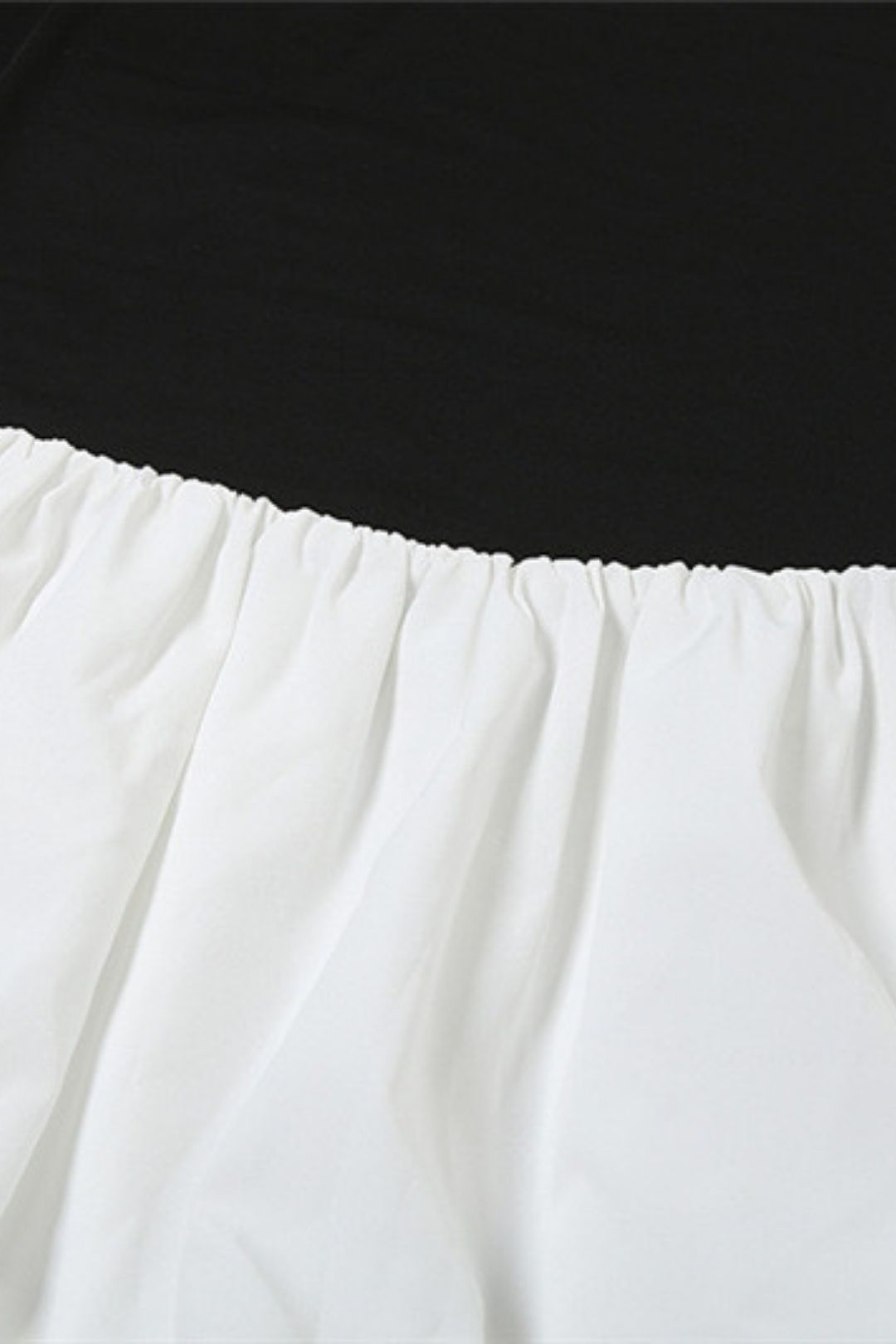 Camisole Strappy Short Top Puffy Skirt Suit