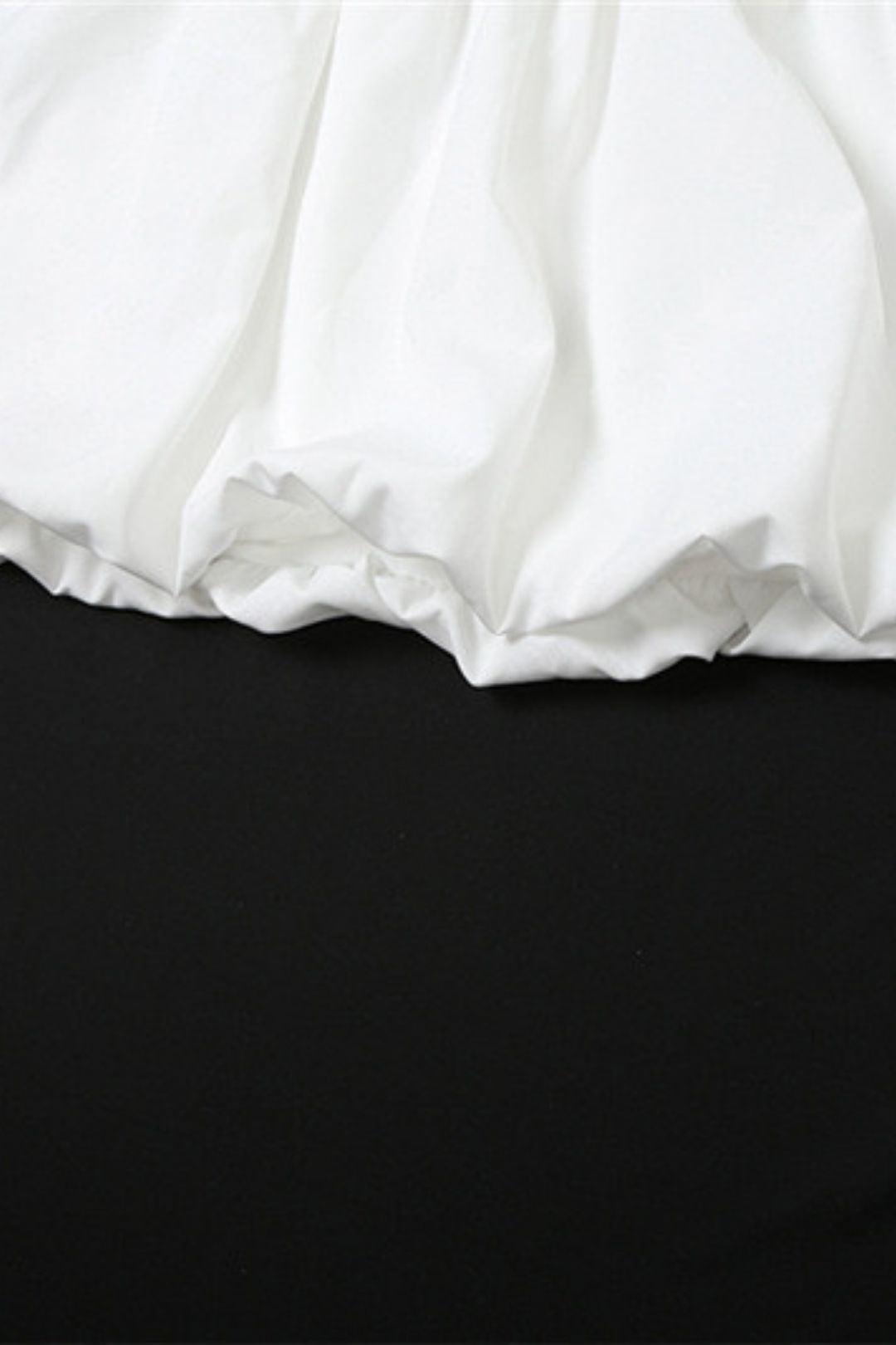 Camisole Strappy Short Top Puffy Skirt Suit