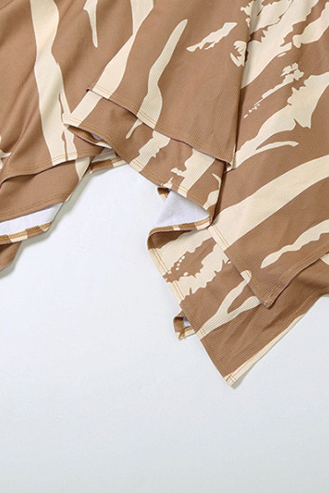 Halterneck Off-shoulder Long-sleeved Hollow Sexy Ruffle Skirt Dress