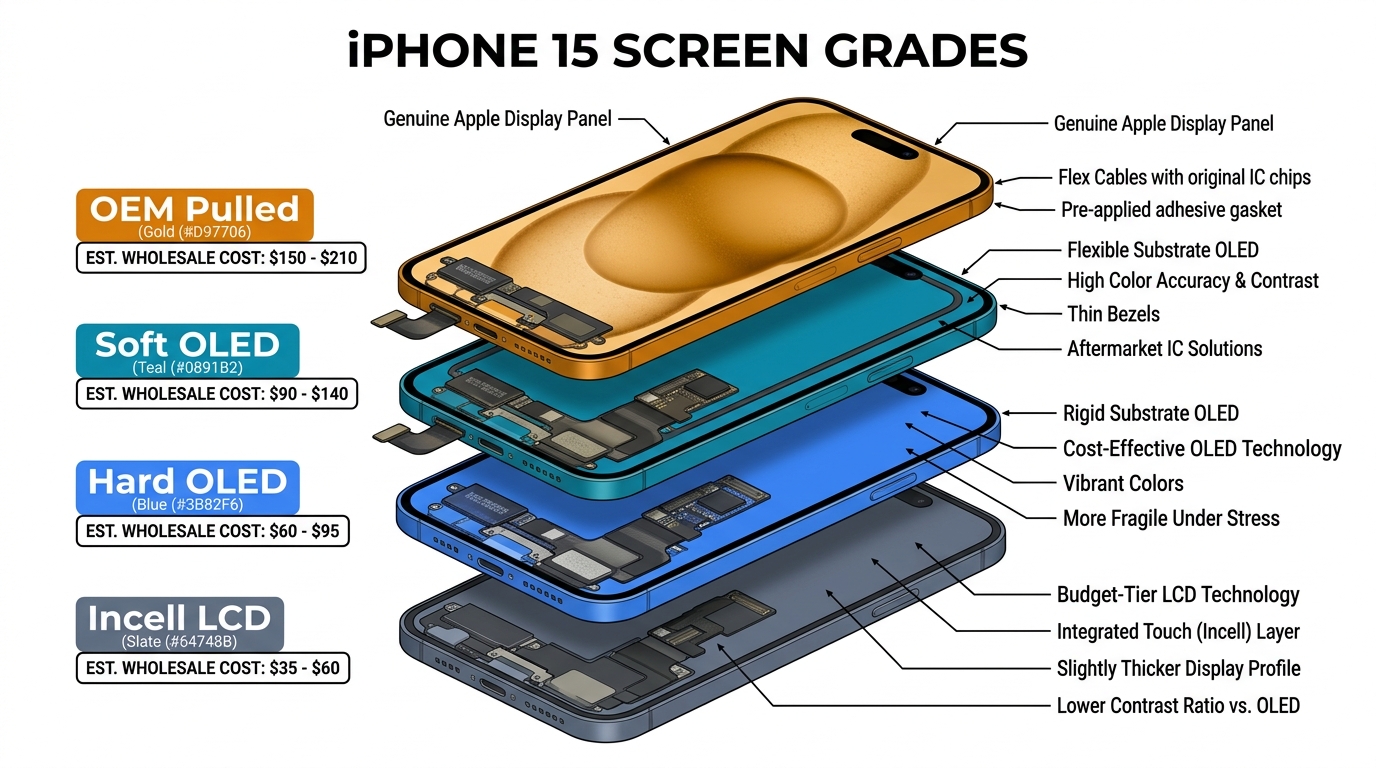 iPhone 15 Screen Replacement: What Repair Shops Need to Know in 2026